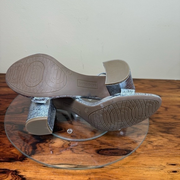 BANDOLINO Women's Armory Dress Sandals - silver metallic - size 9 - Picture 12 of 13